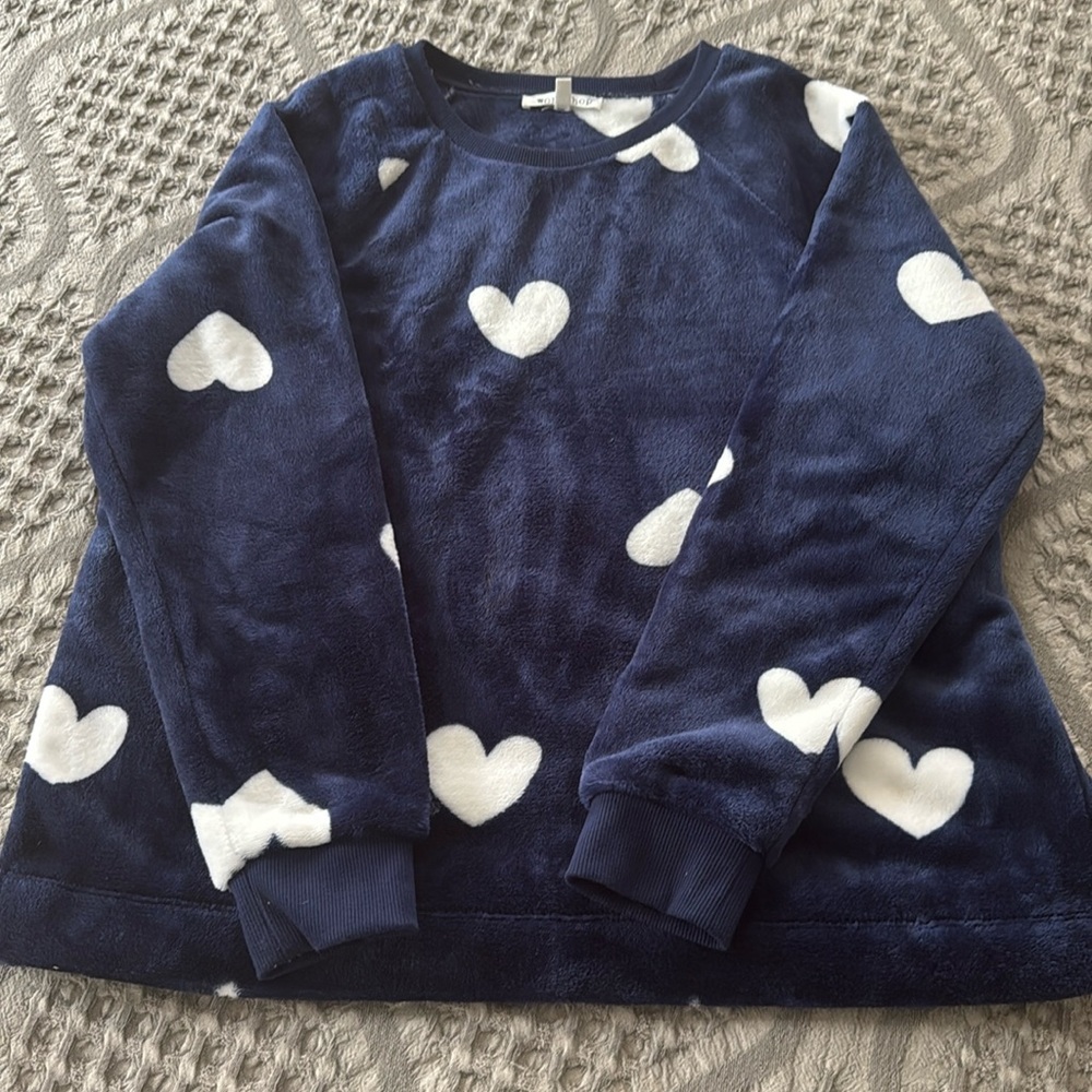 Soft Velour Sweater/Sweatshirt